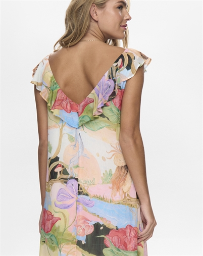 Nümph - NUShaliyn Maxi Kjole - Airy Blue 